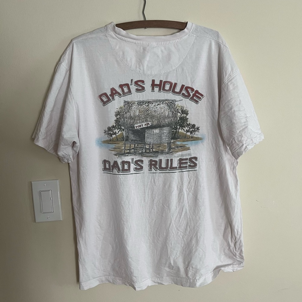 Vintage T-Shirt. “DAD’S HOUSE DAD’S RULES”.